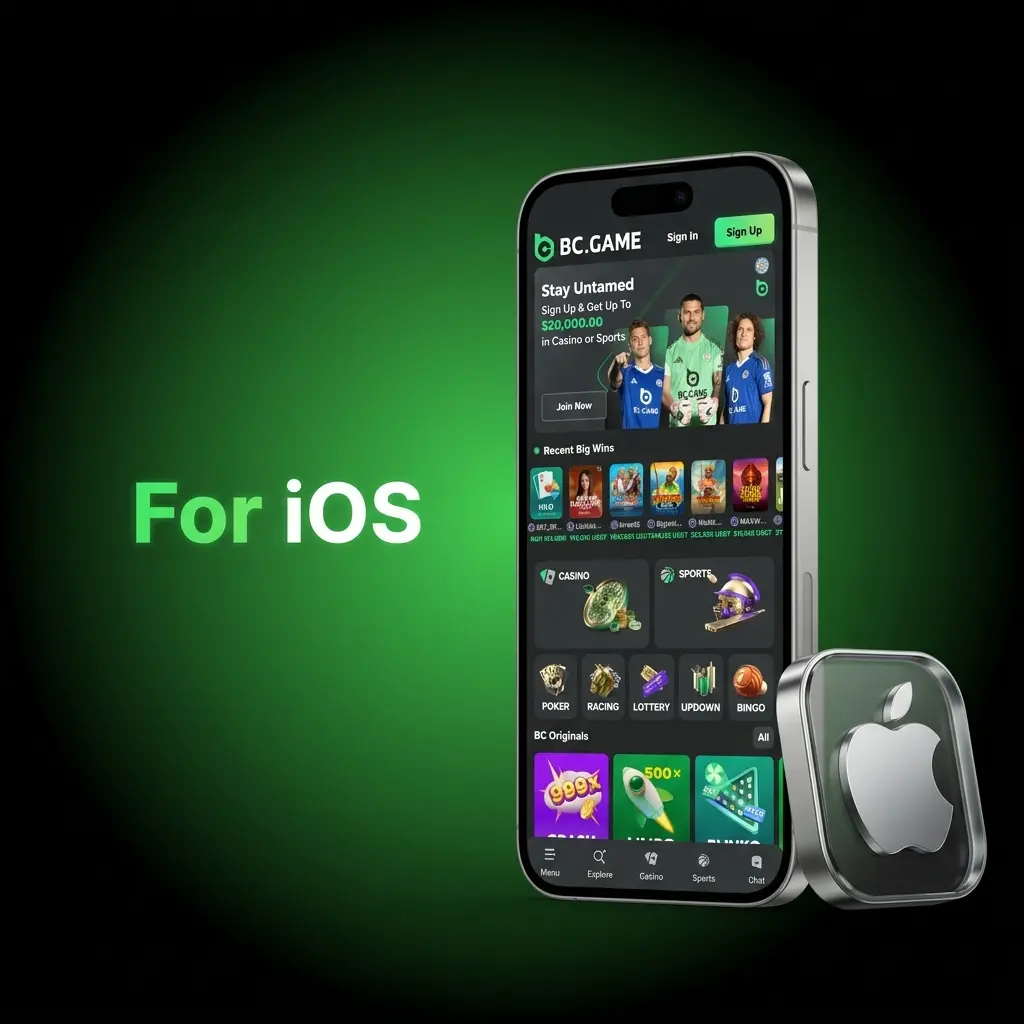 BC Game Afflinkers iOS app download steps on iPhone and iPad via App Store for casino games and live tables